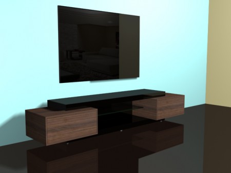 RACK 300 LACCATO NERO